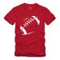 Preview: American Football Sport Silhouette - Shirt